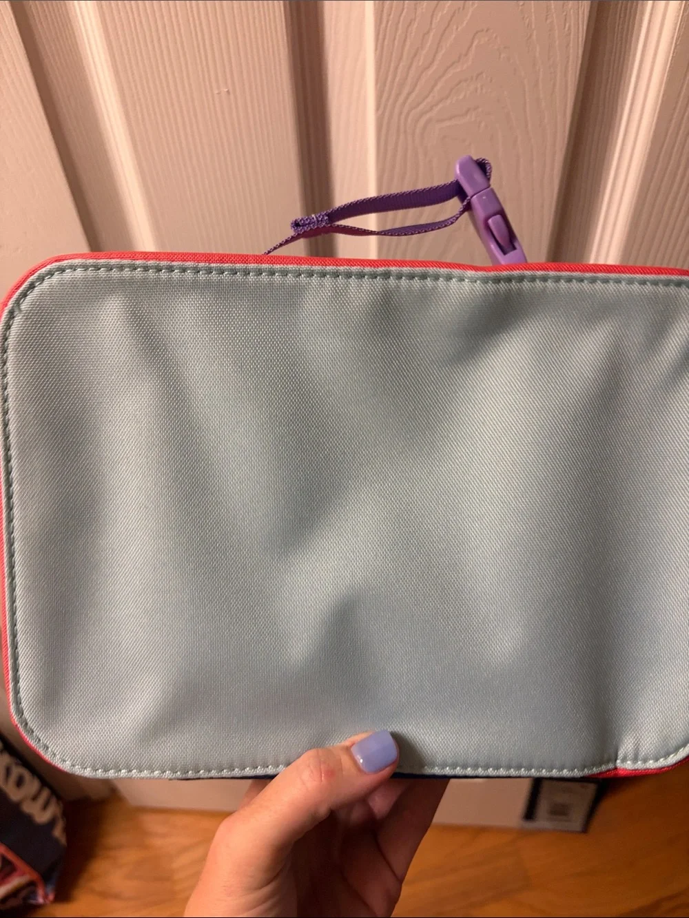 Vineyard Vines Lavender Zippered lunch box